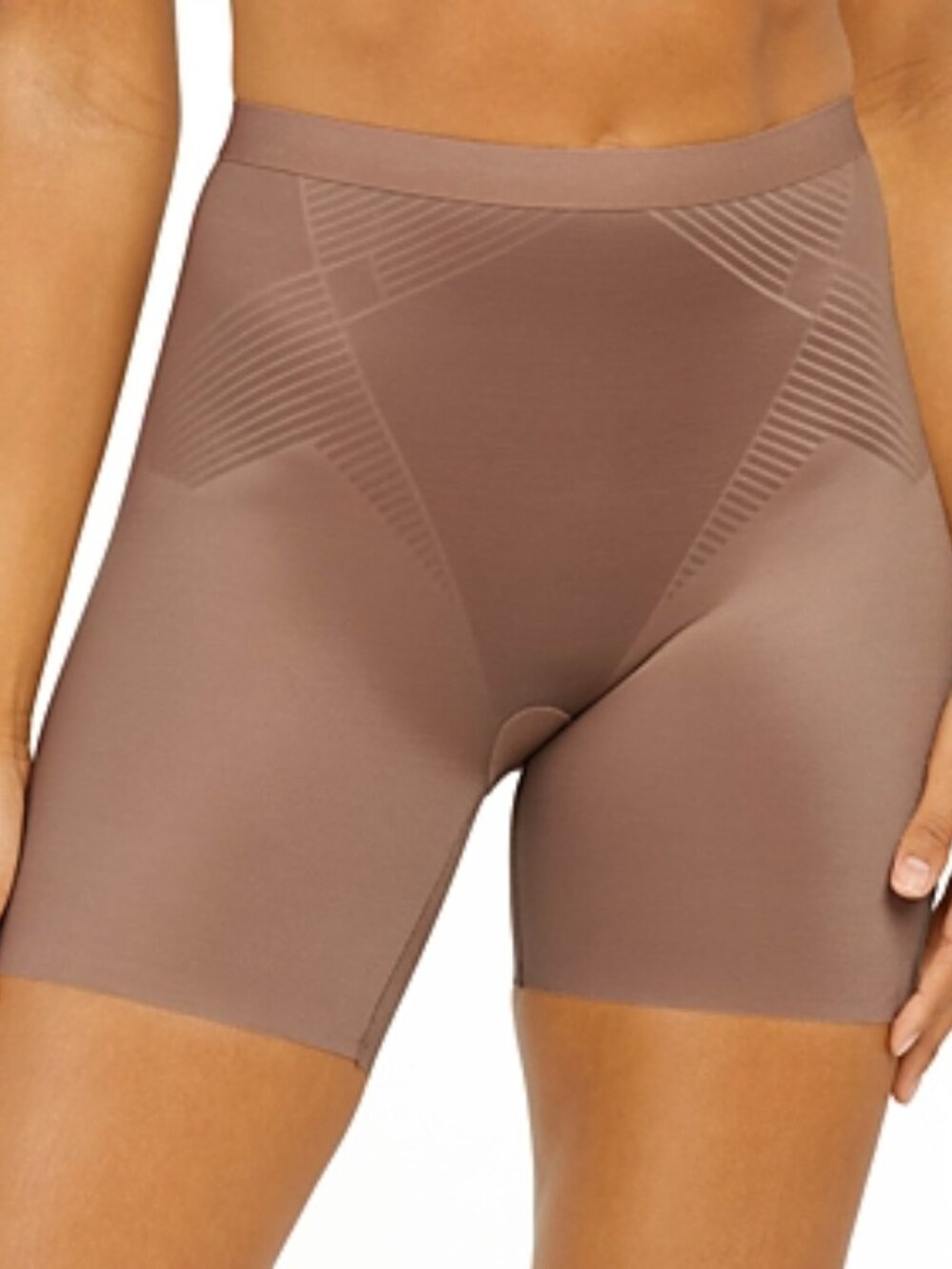#2300 Women's Thinstincts 2.0 High-Waisted Mid-Thigh Girl Shorts